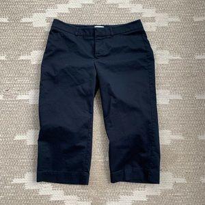 Dockers Navy Capris